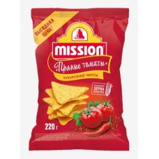 Чипсы кукурузные Mission со вкусом пряных томатов 220г