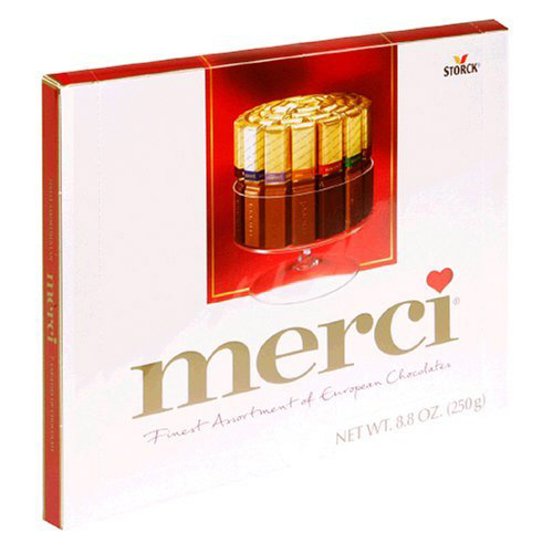 Шоколад Merci ассорти горький 250 г