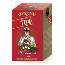 МТ 704 стандарт черный чай Настоящий 200 г крупный лист картон