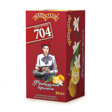 МТ стандарт 704 черный ароматизированный чай Французский Бергамот 25 пак ф/конв