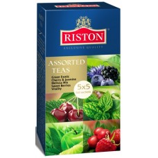 Чай Riston Assorted Teas зеленый и травяной ассорти 25 пак 