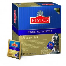 Чай Riston Finest Ceylon черный 100 пак, ал/конв