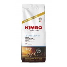 Кофе KIMBO Decaffeinato (без кофеина)  натуральный в зернах 500гр